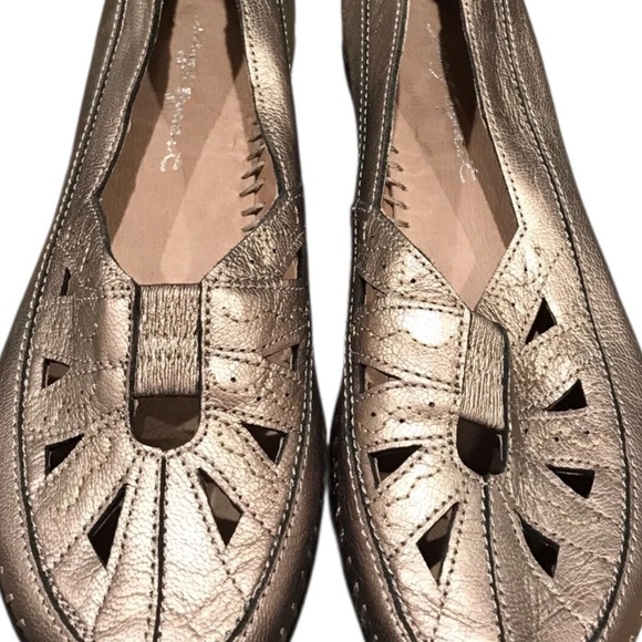 Easy Spirit Women's Dixie Brown Pewter Casual Slip-On Loafer Shoes Size 5.5M - Picture 2 of 7